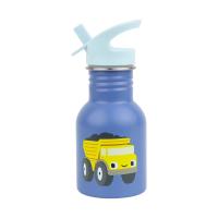 A Little Lovely Company Kleine RVS Drinkfles - Dump Truck