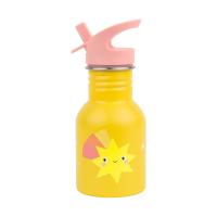 A Little Lovely Company Kleine RVS Drinkfles - Shooting Star