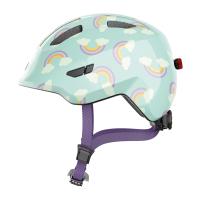 Abus Smiley 3.0 LED Helm Blue Rainbow Mt. M