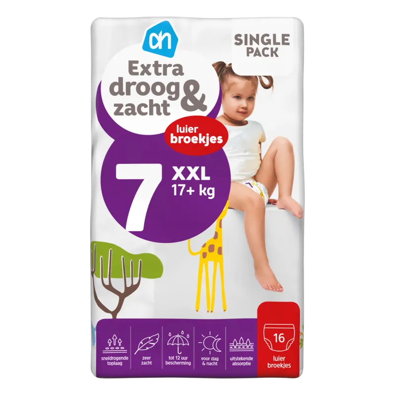 AH Extra droog en zacht pants maat 7