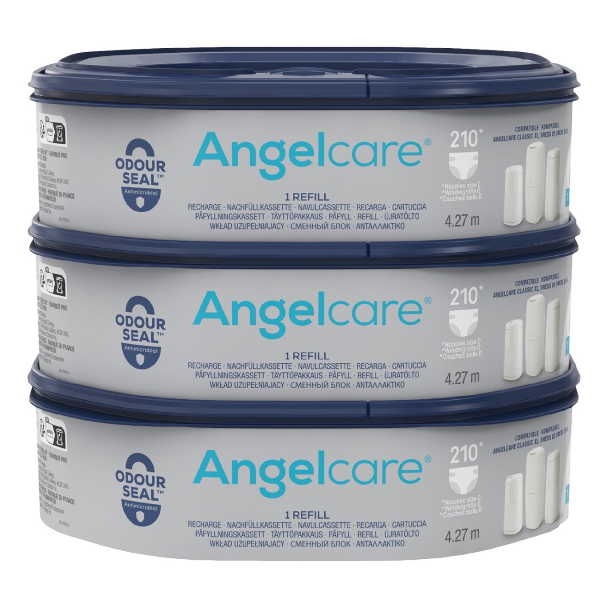 Angelcare Dress Up Navulcassettes 3-pack