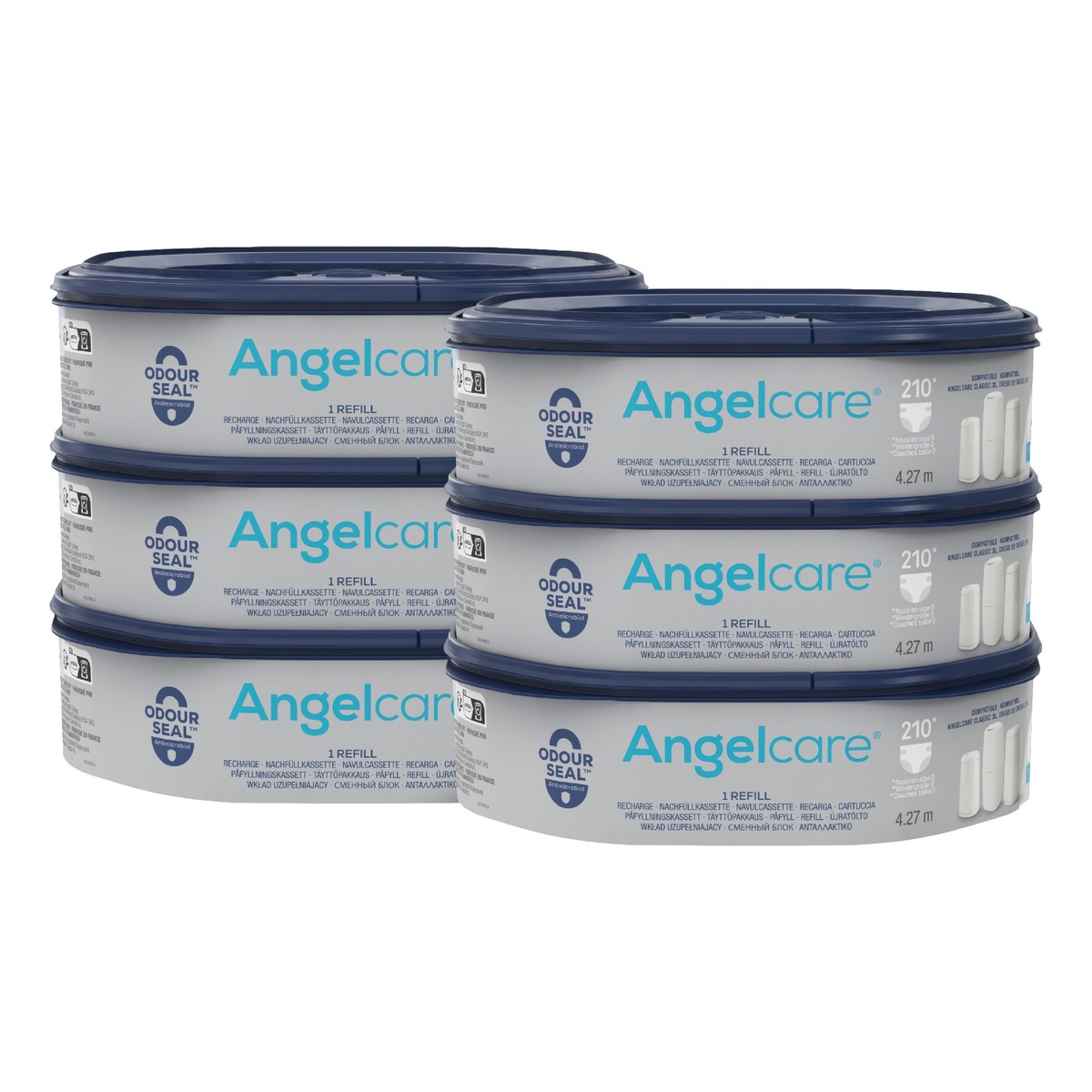 Angelcare Dress Up Navulcassettes 6-pack
