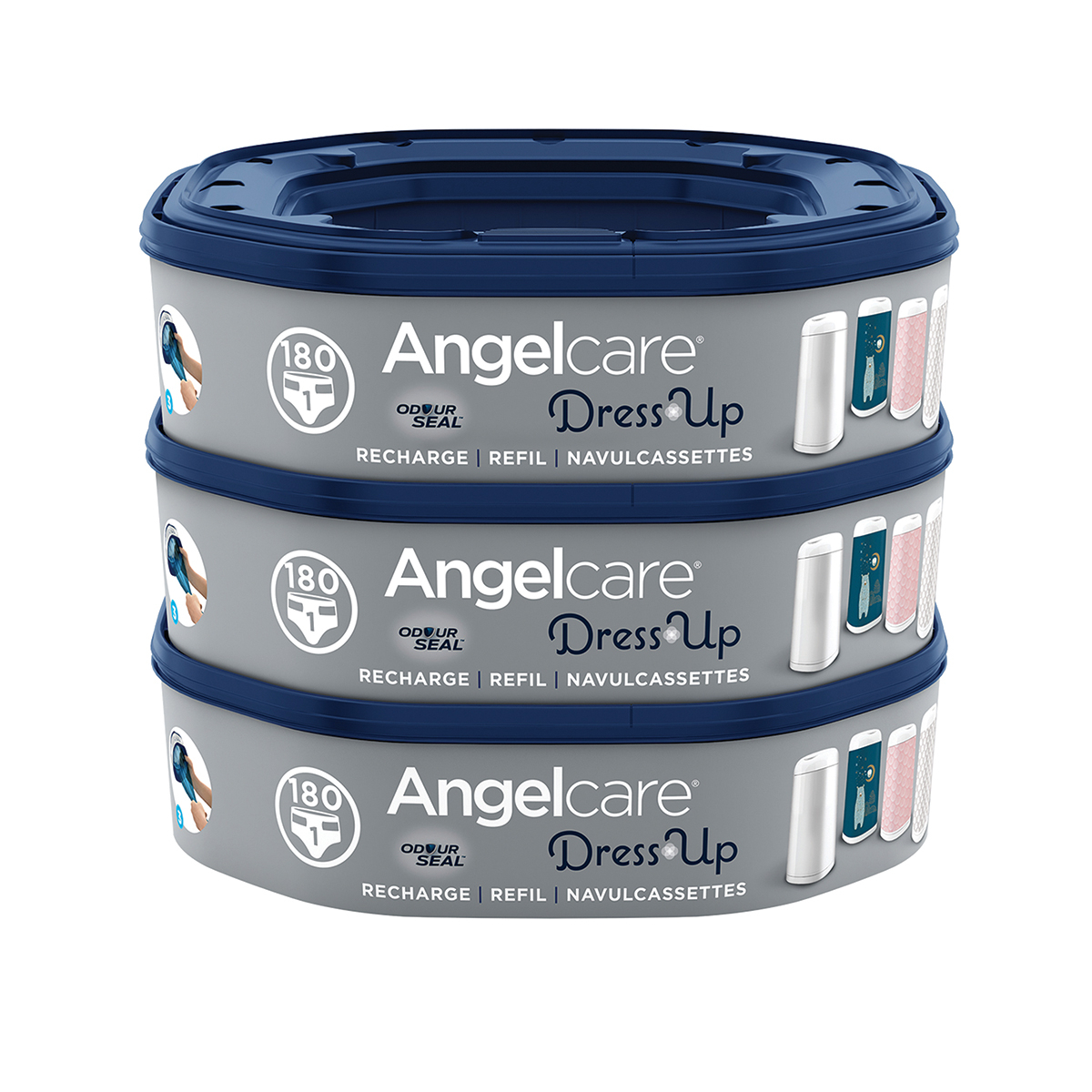 ANGELCARE Dress Up Navulling Luieremmer