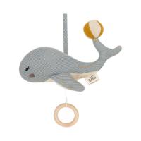 Baby Bello Wally The Whale Muziekmobiel - Delicate Blue