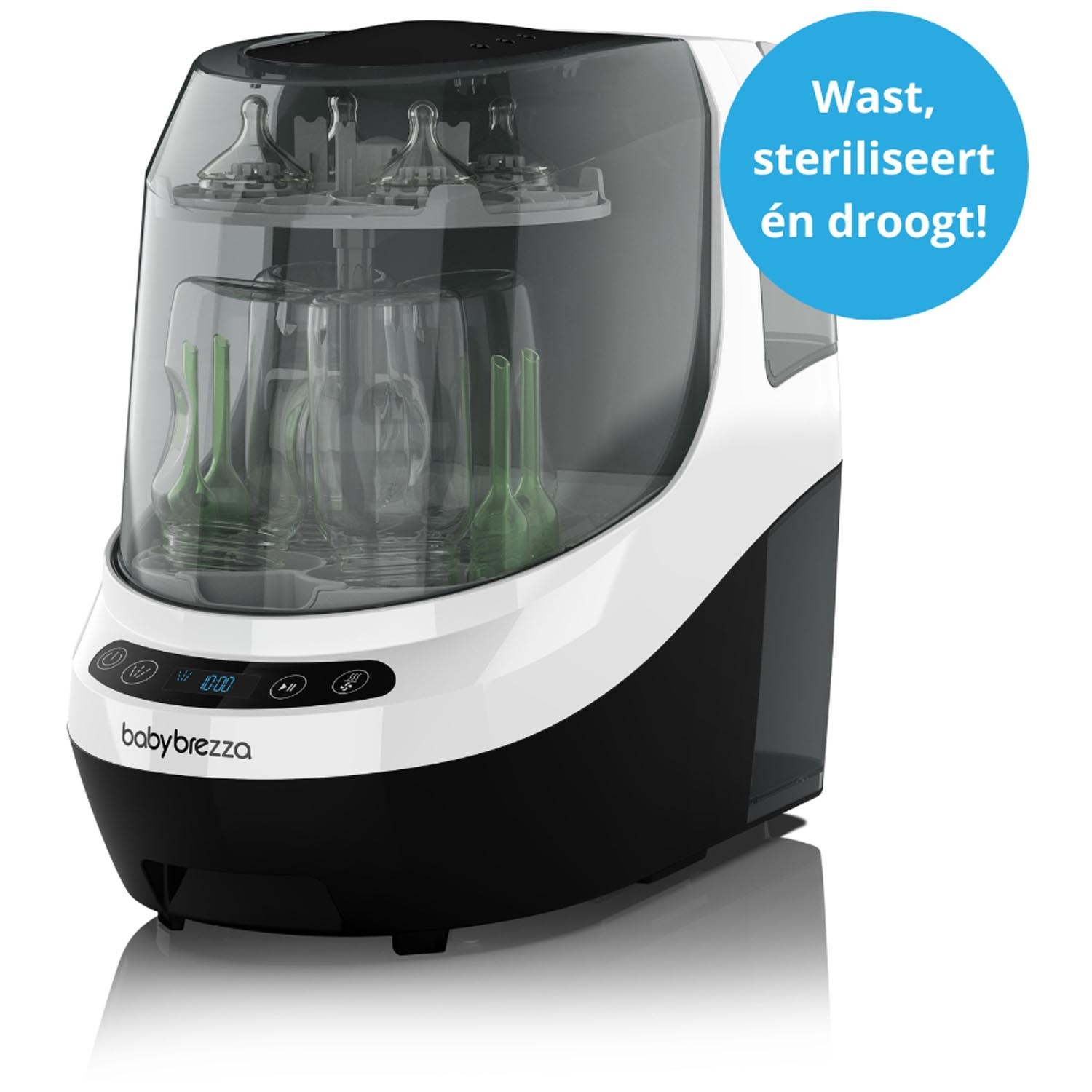 Baby Brezza Bottle Washer Pro- flessenwasser, sterilisator én droger in één