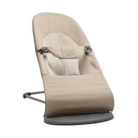 BabyBjörn Balance Soft Geweven Wipstoel - Khaki Beige