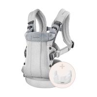 BabyBjörn Harmony 3D Mesh Draagzak Met Slab Zilver