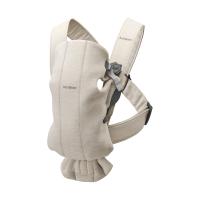 BabyBjörn Mini Draagzak - 3D-Jersey - Lichtbeige