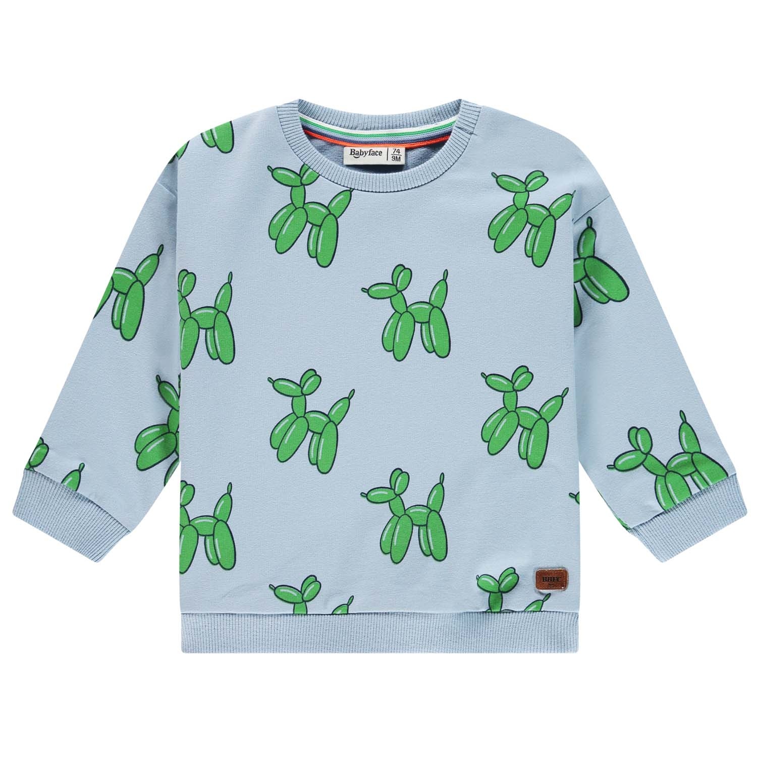 Babyface baby sweater