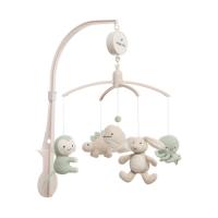 Baby's Only Animals Muziekmobiel - Laurel Green / Warm Linen