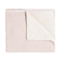 Baby's Only Happiness Ledikantdeken - Oud Roze / Ecru