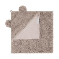 Baby's Only Snow Wikkeldeken Met Oortjes - Taupe