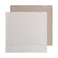 Baby's Only Tender Hydrofiele Doek - 2-Pack - 65x65 cm - Beige / Linen