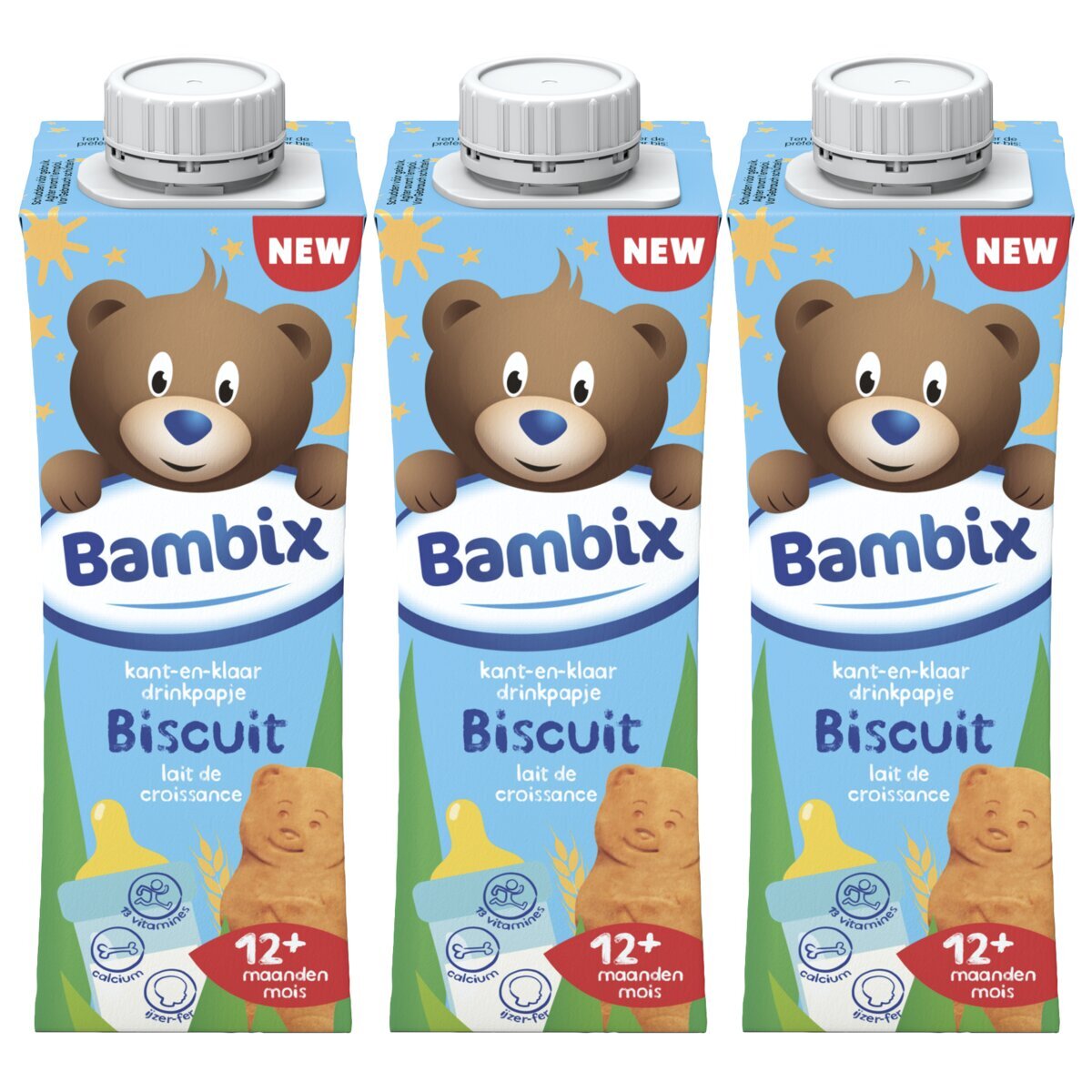 Bambix 12+M Biscuit Kant-en-klaar Drinkpapje