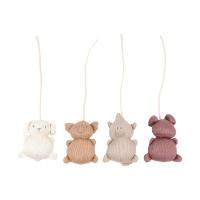 Bamboom Speelgoed Muziekmobiel - Animal Friends - 4 Stuks