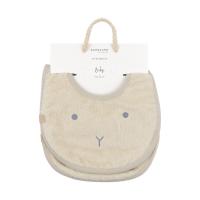 Bamboom Terry Slabbetjes – Set van 2 - Sand