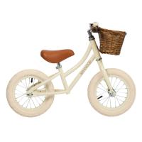 Banwood First Go Girl Loopfiets - Cream