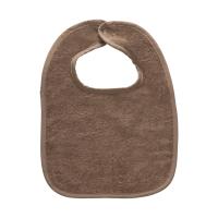 BD Collection Slabbetje met Buttons - 28 x 38 cm - Taupe