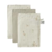 Bébé-Jou Dear Goose Hydrofiel Washandjes - 3 Stuks