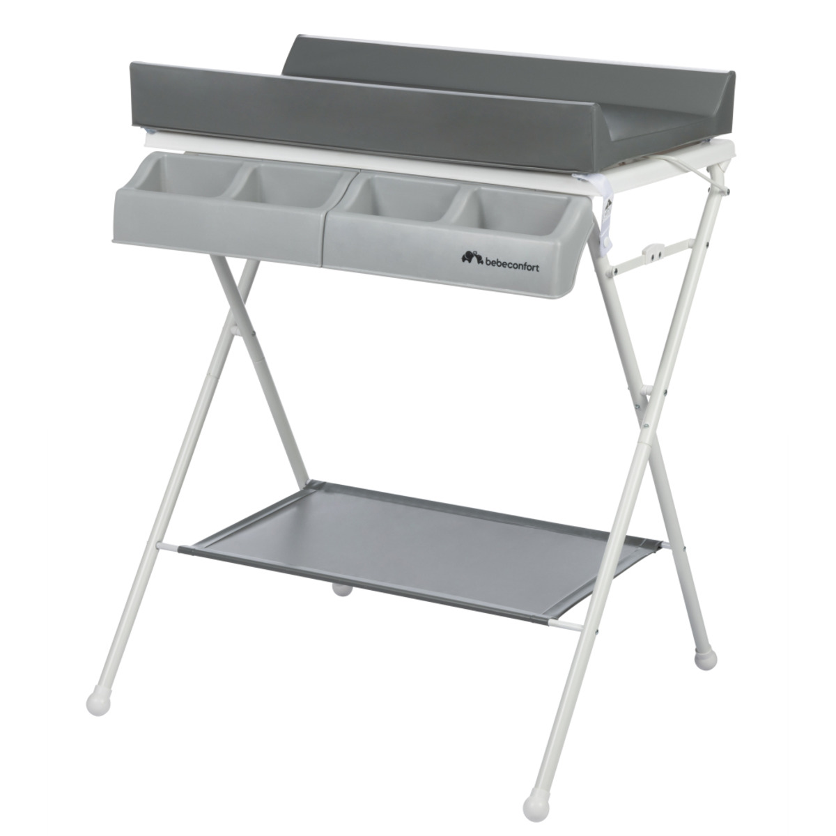 Bebeconfort Baltic 2-in-1 Bad- en Verschoningsunit Grey Mist