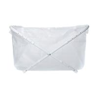 BiBaBad Opvouwbaar Badje Wit 80-100 cm