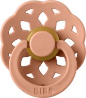 BiBs Boheme Fopspeen - Rond - 0-6 Mnd - Peach