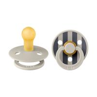 BiBs Colour Fopspeen - Rond - 2 Stuks - 6-18 Mnd - Sand Mix