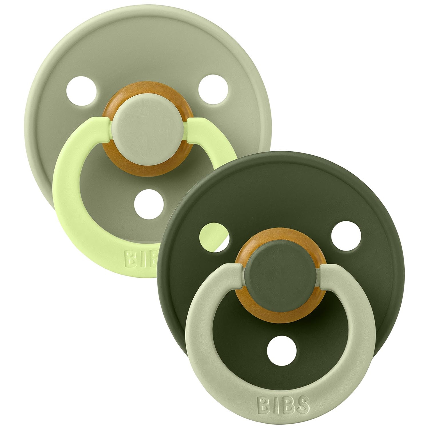 Bibs fopspeen Studio Round size 2 - 2 stuks