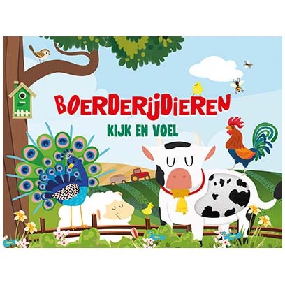 Boerderijdieren kijk en voel