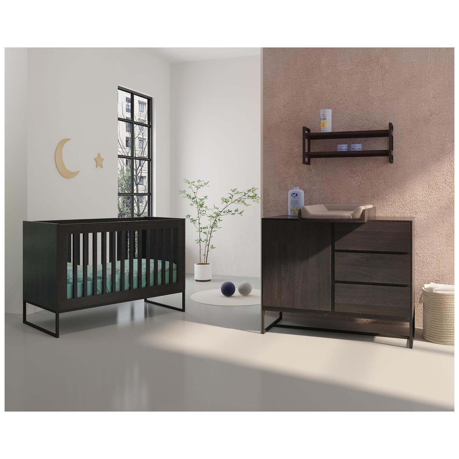 Born Lucky 2-delige babykamer Toscane