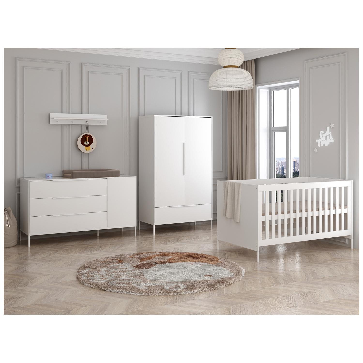Born Lucky 3-delige kamer Santiago XL