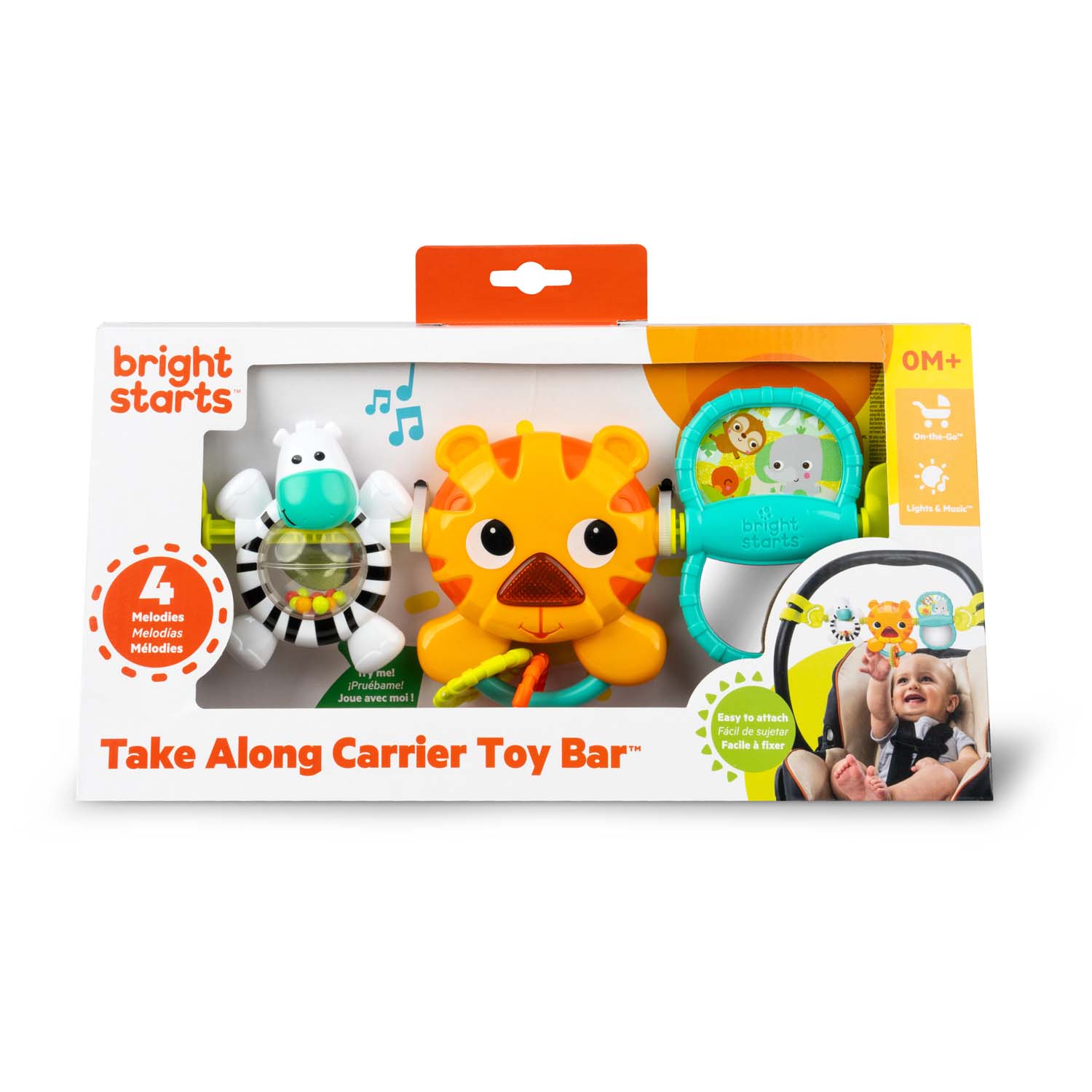 Bright Starts spanner Take Along Carrier
