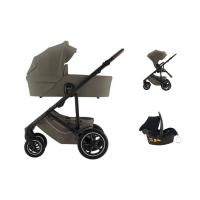 Britax Römer Smile 5Z Kinderwagen 3-in-1 - Lux - Urban Olive | Kidsriver Autostoel - Curve - Black