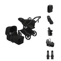 Bugaboo Donkey 6 Single Kinderwagen 2-in-1 - Essentiël Bundel - Black/Heritage Black
