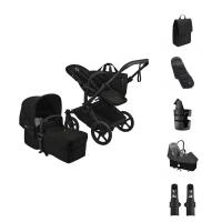 Bugaboo Donkey 6 Single Kinderwagen 2-in-1 - Essentiël Bundel - Black/Heritage Black