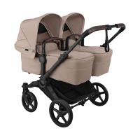Bugaboo Donkey 6 Twin Kinderwagen - Renew - Black/Desert Taupe