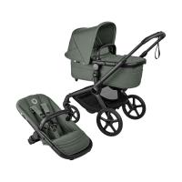 Bugaboo Fox 5 Renew Complete Kinderwagen - Black / Forest Green / Forest Green