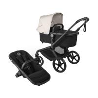 Bugaboo Fox 5 Renew Complete Kinderwagen - Black / Heritage Black / Misty White