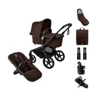 Bugaboo Fox 5 Renew Kinderwagen 2-in-1 - Essential Bundel - Black / Cacao Brown