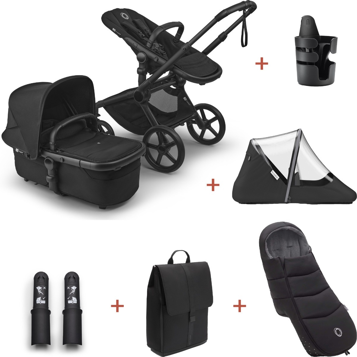 Bugaboo Fox5 Renew bundel Heritage Black