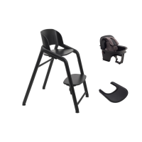 Bugaboo Giraffe Kinderstoel Compleet Bundel - Black/Grey