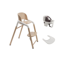 Bugaboo Giraffe Kinderstoel Compleet Bundel - Wood / White