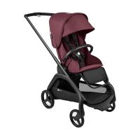 Bugaboo Wandelwagen Dragonfly Incl. Suncanopy Black / Dark Cherry - Dark Cherry