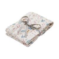 Cam Cam Pressed Leaves Hydrofiel Luier Rose 120 x 120 cm