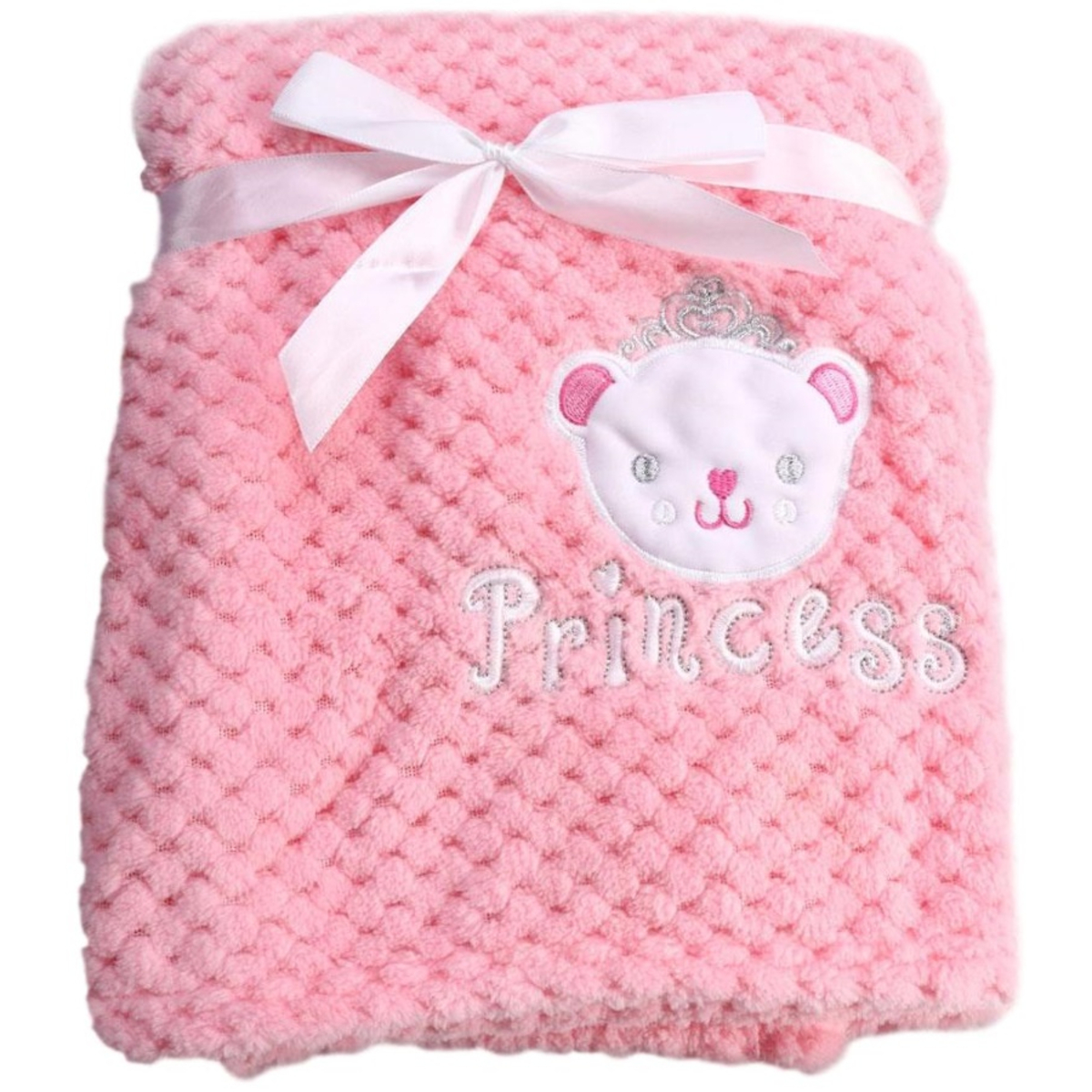 Cangaroo Roze Freya Princess 75 x 105 cm Wiegdeken