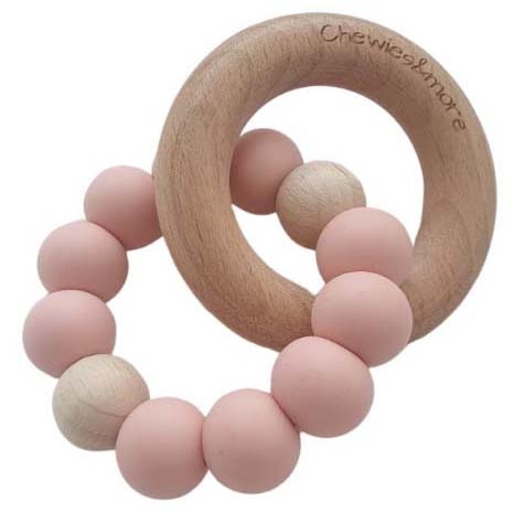 Chewies & More basic ombre rattle / bijtspeeltje mini