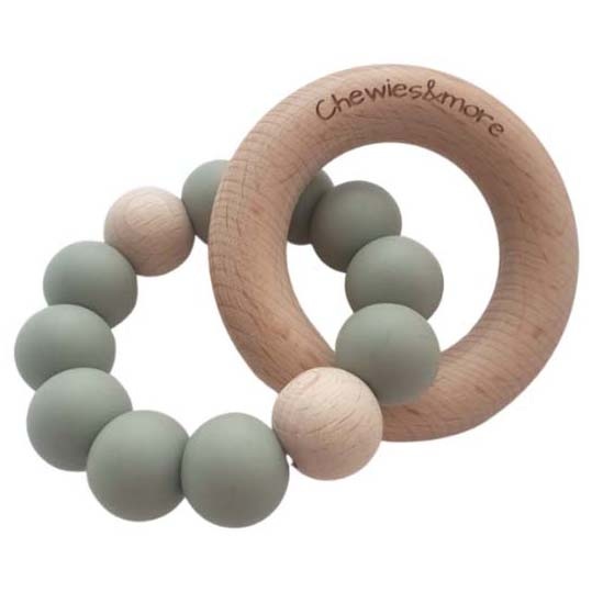 Chewies & More basic ombre rattle / bijtspeeltje mini