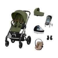 Cybex Balios 3-in-1 Kinderwagen Set L - Moss Green/Khaki