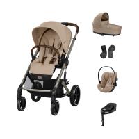 Cybex Balios 3-in-1 Kinderwagen Set M - Almond Beige/Beige