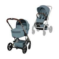 Cybex Balios S Lux Kinderwagen Met Opvouwbare Reiswieg Taupe - Stormy Blue